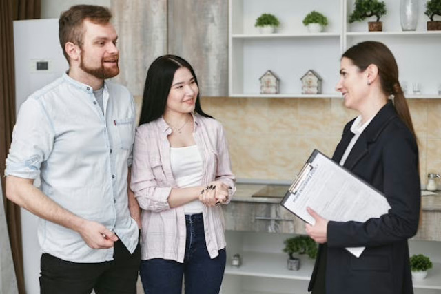 group of people having a meeting